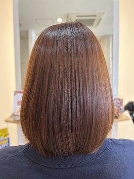 エル(ELLE) 肩上ワンレンボブ