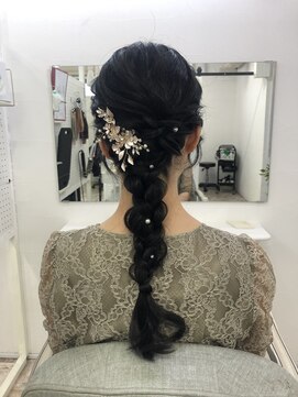 ヘアセットサロン クリアリティ(clarity) あみおろしアレンジ
