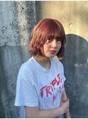 ボブ×ニュアンスピンク