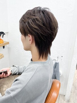 ミッシェル アフロート(michelle afloat) ◆リバース毛流れウルフ◆