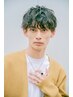 ★メンズカット+パーマ+炭酸ショートスパ ￥7900