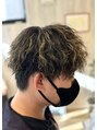 モッズヘアメン 札幌月寒店(mod's hair men) ツイストスパイラルパーマ×メッシュスタイルです！