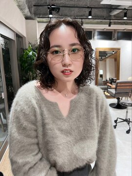 クム 横浜(qumu) 【qumu横浜】スパイラルパーマ×ミディアムパーマ