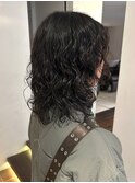 スパイラルパーマ　プードルパーマ　ウルフパーマ