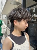 ショートボブパーマ20代30代40代ショートパーマショート