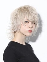 ガルテ(GARTE) ウルフカット/韓国/くびれウルフ/顔周りカット/ホワイトカラー