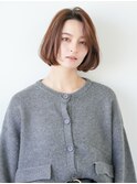 大人ボブ 似合わせカットミディアム メルティーカラー