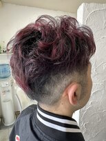 ヂルチヘアー(zilch hair)&nbsp;メンズ　ピンクカラー