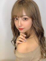 プラチナ(PLATINA) 前髪ブリーチダブルカラー学割U24顔まわりレイヤー