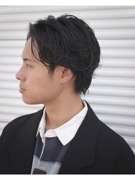 ジーン カットクラブ(GENE CUTCLUB) ハードニュアンスセンターパート