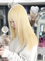 ムク 横浜店(muku)&nbsp;ダブルカラーベージュカラーケアブリーチハイトーンカラー韓国