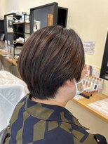 アルター(aL ter)&nbsp;【ショート×ブラウン】くびれヘア/ショート/ボブ鎌取/林愛華