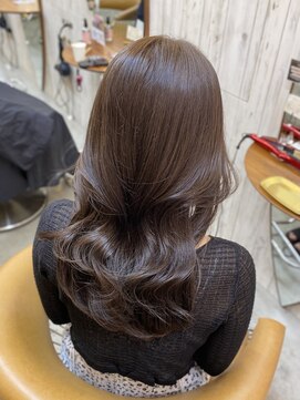 ロンドアジュール 横浜(Lond azur) 韓国レイヤーで叶う♪くびれ巻き横浜顔周りカット