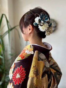 ケイズプラスカラン(HAIR AND MAKEUP K's PLUS calin) 成人式前撮り