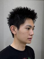 スタンド 博多(STAND)&nbsp;スパイキーショート/ピンパーマ/短髪パーマ