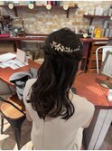 20代30代女性×結婚式ヘアセット