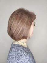 松本平太郎美容室 国立店 40代50代60代×レイヤーボブ×イノアカラー