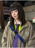 顔周りレイヤー/ワイドバング