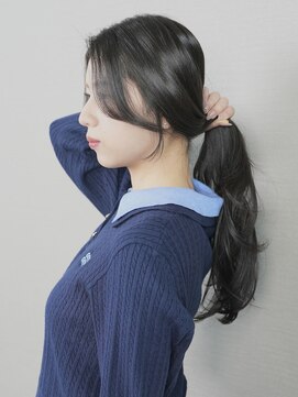 ニュウ(niw) 髪質改善/韓国/艶髪/縮毛矯正/韓国風ヘア/艶髪ケア/学割U24/ボブ