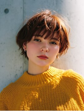 アンドレイ 表参道(andrey) 着物ヘア/大人ガーリー/ダークアッシュ/似合わせカット/表参道