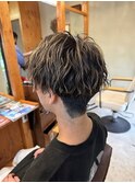 【菅原 淳之介】波巻きツイストスパイラル×メンズハイライト