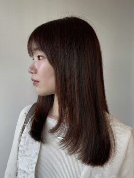 ボレロ ヘアーアンドライフサロン(volero hair life salon) チャイシナモン/レイヤーカット