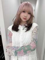 リヴ オオサカ(LIV OSAKA) レイヤーカット/グレージュ/ダブルカラー/ミルクティーベージュ