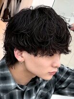 メンズサロン ノード 栄(men’s salon NODE)&nbsp;メンズシャドウ栄前下がり無造作ナチュラル