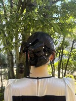 ジュラク(JURAKU) リボンお呼ばれヘア