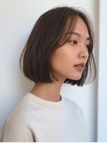 ロディーナ 大口 新子安(rodina)&nbsp;ダークパープル/ナチュラルショート/夏のヘアアレンジ/大口子安