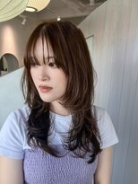 ルトワフクロマチ(Lutowa Fukuromachi) ダークパープル/ナチュラルショート/ミルクブラウン/夏/袋町
