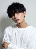 リバースセンターパート/ニュアンスパーマ/ダウンバング/我孫子