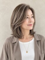 ヘアリゾート バルボア アイランド(hair resort Balboa Island)&nbsp;美髪彩生プレトワカラー/白髪ぼかし/ミディアム/レイヤーカット