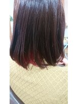 リアム ヘアアンドメイク(liam hair and make)&nbsp;インナーカラー×ボブ