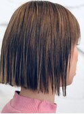 切りっぱなしボブ