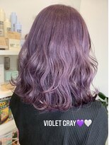 レガシーヘアーデザイン(Legacy hair design)&nbsp;「バイオレットグレー」