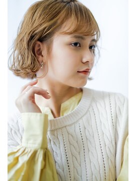 フェイス 札幌麻生店(face) ラフウェーブボブ