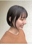 アッシュグレー× ミニボブ