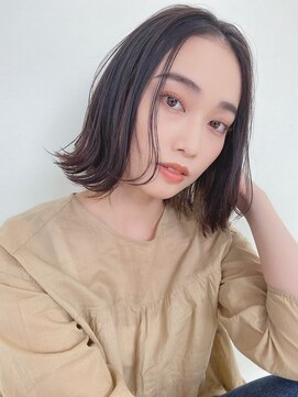 ルービック バランス 天王寺(Rubik's×Balance) 20代30代外ハネ大人 ナチュラルボブ