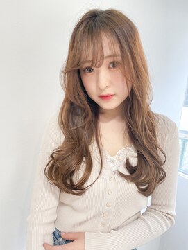 クラン(Chlan) 大人可愛いナチュラルブラウン×ゆるふわ愛され髪