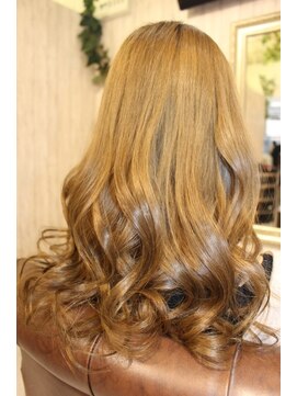 エデン トリートメントサロン 難波店(EDEN) ブロンドカラー☆外国人風透明感カラー/ケアブリーチ☆20代30代