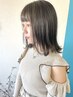 【人気No.1☆】カット+ケアカラー＋トリートメント￥13,500→￥11,500