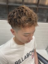 バーバーブロス 吉祥寺店(BARBER BROS)&nbsp;【LUDLOW BROS.】Tamiya ブリーチ毛 ハイトーンパーマ 外国人風