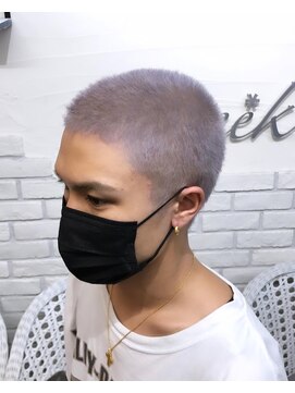 ヘアーグランデシーク(Hair Grande Seeek) ムラシャンで保てるホワイトカラー