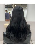 韓ヘア☆ブルーブラック　#OKUMURA