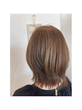 ストーリー 知多店(STORY) ハイライト＆オリーブベージュ×ボブ＋レイヤー♪
