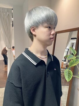 バディヘア リープ(BUDDY HAIR Leap) ホワイトシルバーカラー