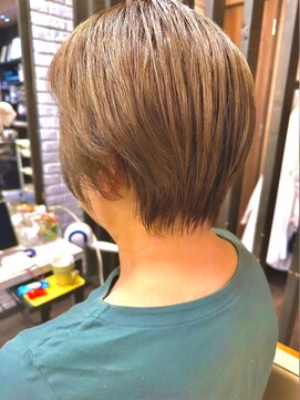 ヘアサロン セロ(Hair Salon SERO) 【セロ姫路】シンプルショート/ライトブラウン