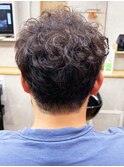 20代30代40代50代メンズ刈り上げパーマ爽やか束感ツーブロック