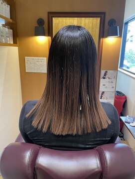 チアー ヘアリラクゼーション(cheer HAIRRELAXATION) ぱっつんミディアム